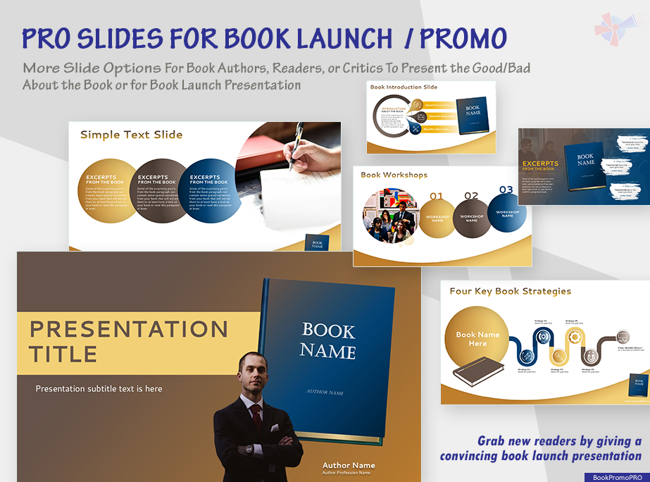 BookPromoPRO Book promo pro presentation template