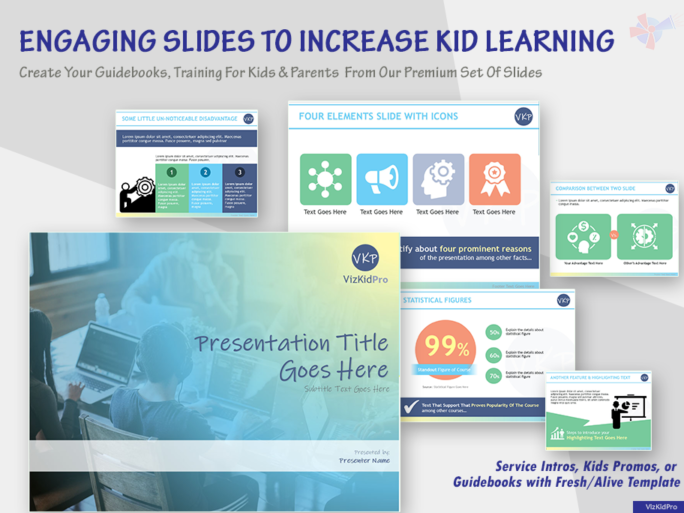 Kids consulting presentation template